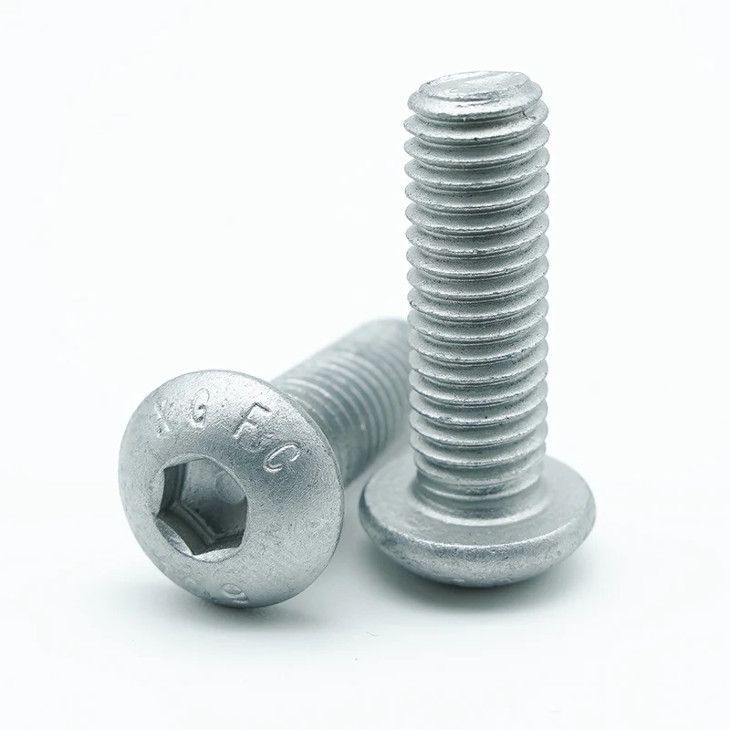 Dacromet-gecoate hex socket knopkopschroeven