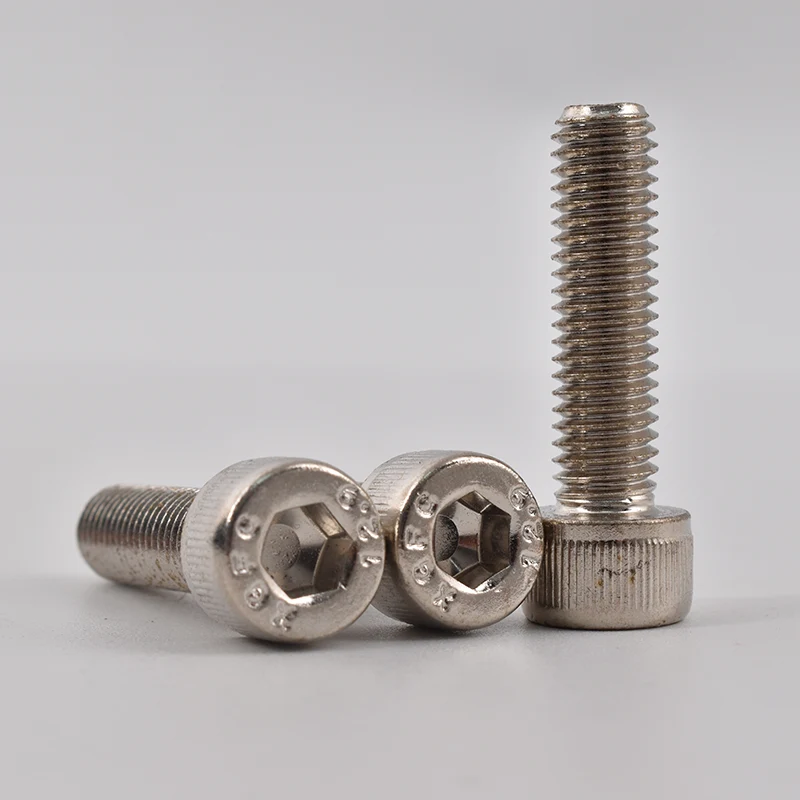 Nikkel-vergulde hex-socket kopschroeven schroeven